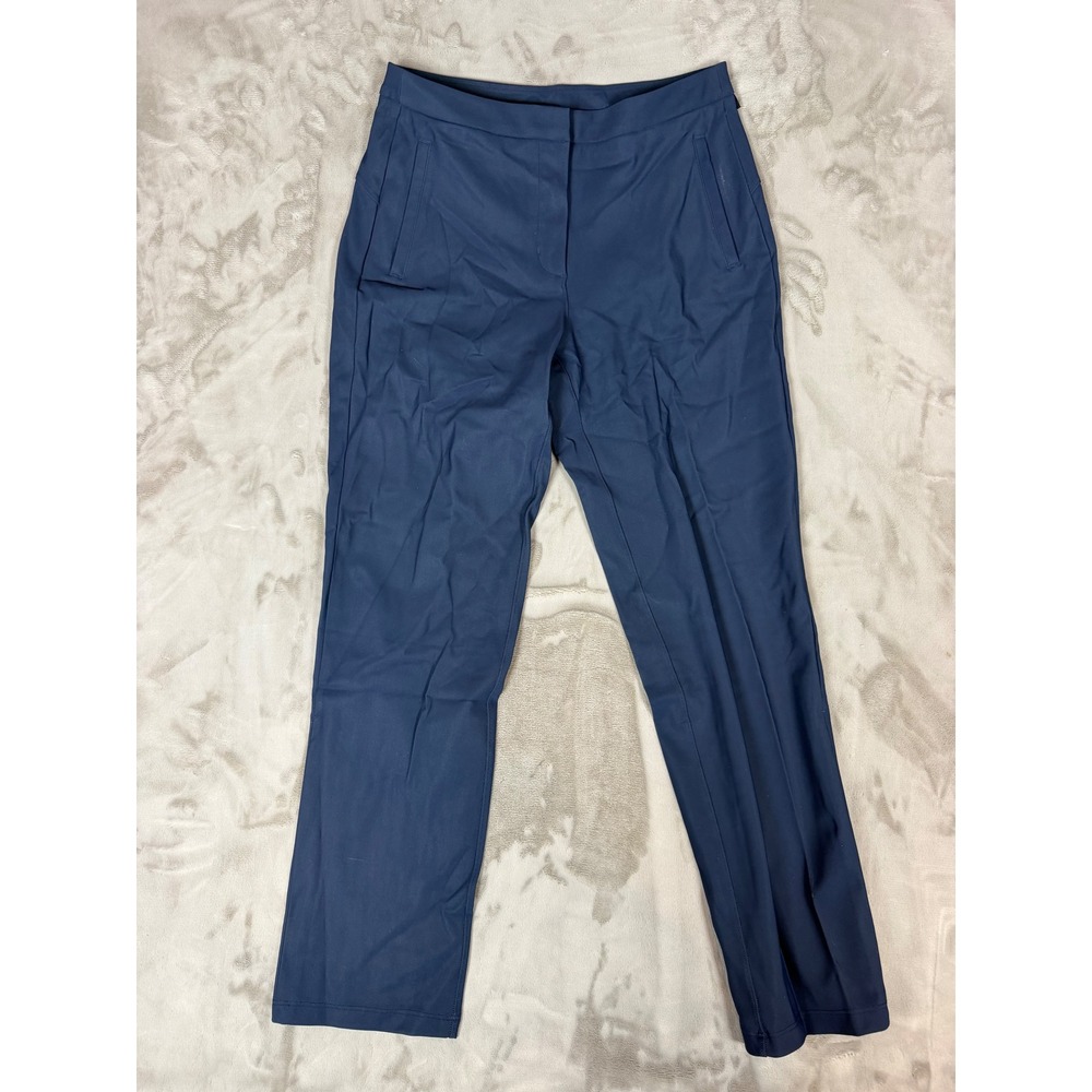 Lululemon City Sleek 5 Pocket 7/8 Pant Navy Blue Warpstreme High Rise Slim Leg